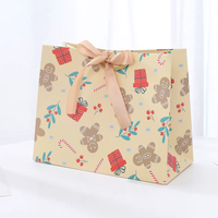 Lüks Butik Özel Tasarım Çevre Dostu Karton Çantalar Geri Dönüştürülmüş Kaplamalı Malzeme Serigrafi Baskı Pamuk İp Yüksek Kaliteli Giyim