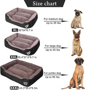 Großhandel Hundesofa Waschbares Luxus Orthopädisches Hundebett in Menschengröße für Große Hunde - Product Image 5