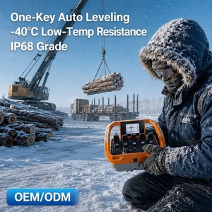 Control Remoto Industrial por Radio NOMI TYC236 con Nivelación Automática de un Solo Toque, IP68, Largo Alcance, Batería Recargable, para Construcción - Product Image 1
