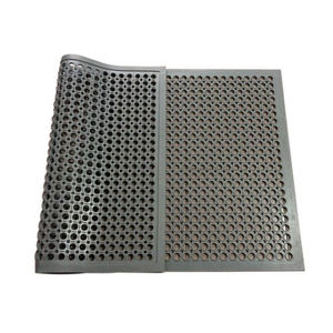 Tapis en caoutchouc anti-fatigue pour cuisine, <span class=keywords><strong>restaurant</strong></span>, bar, drain, piscine, patio, balcon, cour - Product Image 2