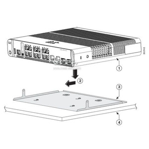 Plateau de montage de bureau WS-<span class=keywords><strong>C2960CX</strong></span>-<span class=keywords><strong>8PC</strong></span>-<span class=keywords><strong>L</strong></span> CMPCT-MGNT-TRAY = - Product Image 2