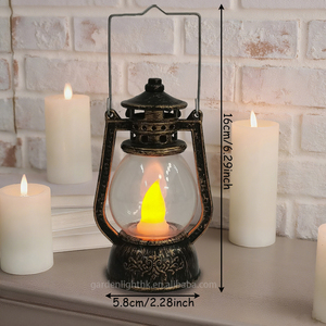 Lámpara de Caballo Vintage Color Cobre Antiguo con Luz LED - Lámpara Nocturna Portátil para Decoración del Hogar, Camping, Fiestas - Product Image 5