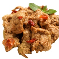 Daging Nabati Beku Tiruan Ayam Tiga Cup Gaya Taiwan Vegan, Sudah Dibumbui, Grosir OEM