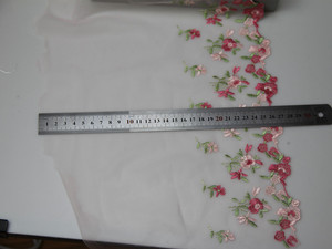 <span class=keywords><strong>Pizzo</strong></span> ricamato squisito <span class=keywords><strong>e</strong></span> semplice a strisce a tre colori - Product Image 6