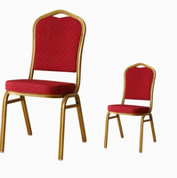 Chaise de salle à manger moderne de luxe empilable, imperméable, durable, avec pieds en métal doré, revêtement en lin, pour la maison, le bureau ou la salle à manger, garantie 5 ans