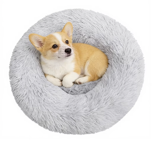 Cama Moderna para Mascotas, Perros y Gatos, de Felpa Suave, Ecológica, de Piel Sintética, para un <span class=keywords><strong>Sueño</strong></span> Confortable - Product Image 3