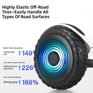 Patinete Eléctrico Inteligente de 10 Pulgadas con Luces LED y Barra de Apoyo Ajustable para Adolescentes, Suministro de Fábrica - Product Image 3