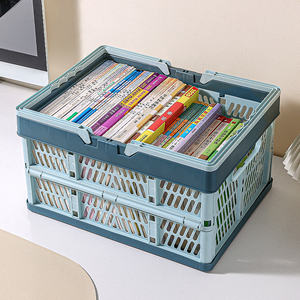 Großhandel Hochwertiger Faltbarer Obst- und Gemüsekorb Günstiger Maßgefertigter Kunststoff Zusammenklappbarer Aufbewahrungskorb - Product Image 6