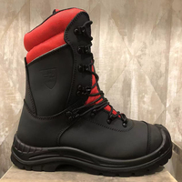 Nouvelles bottes de sécurité pour lamesseurs, résistantes à l'huile, conformes à la norme EN ISO 20345 2011, classe 1, avec embout en acier.