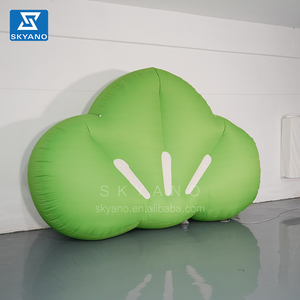 ใบไม้เป่าลมสีเขียวเป่าลมสำหรับตกแต่ง<span class=keywords><strong>เวที</strong></span>อุปกรณ์ตกแต่งเวทีเป่าลมขนาดยักษ์สำหรับงานเลี้ยง - Product Image 6