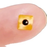 FPC0505 Mini autocollant micro-puce intelligent pour ongles 5mm, étiquette NFC programmable et réinscriptible, anti-métal, fréquence 13.56MHz, étanche, pour hôtel