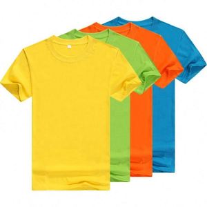 High Quality Custom Unisex <b>T</b>-Shirt Printing Plain Cotton Polyester Character Design 14 Colors Eco-Friendly Blank Tee Shirt Sale - Product Image 1