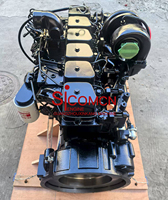 Moteur diesel 6bt59 180-250 CV certifié ISO 9001 100% neuf Sicomcn pour excavatrice sur chenilles, camion, navire, grue