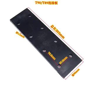 Placa de Conexión T114 de 305 mm de Longitud y 15 mm de Espesor para Riel Guía de Elevador de Construcción - Product Image 2