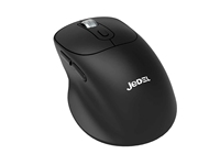 WD170 Mouse Optik Nirkabel USB Isi Ulang Mode Ganda dengan Roller Logam 4D 800/1200/1600 DPI Ergonomis ABS untuk Laptop Desktop