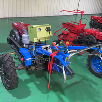 Cultiver Vators Tracteur Petite Mini Ferme Main Tracteur De Marche Mini Power Tiller Remorque Mini Tracteur De Marche