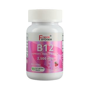 Tabletas de Vitamina B12 de Alta Potencia para Hombres y Mujeres, Mejoran la Inmunidad y Apoyan la Salud Mental - Product Image 1