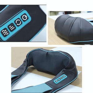 Chal masajeador eléctrico Shiatsu, 3 velocidades, recargable, cinturón de hombro, espalda, cuello - Product Image 3