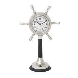 Horloge de Table en laiton Antique nautique, finition Antique brillante, bureau, Table, bureau, chambre à coucher, décoration cadeau - Product Image 1