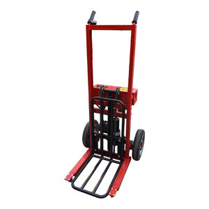 Chariot électrique à batterie au lithium Stand People pour le transport de carreaux et de ciment sur chantier - Product Image 5