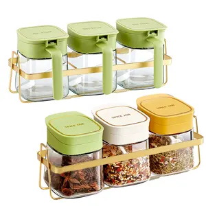 Wholesale Quality Glass Spice Jars Canada Set