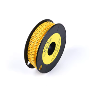 Marqueur de câble de haute qualité en <span class=keywords><strong>PVC</strong></span> profilé EC ECJ, <span class=keywords><strong>manchon</strong></span> de marquage de câble EC-0, marqueur de tracé de câble - Product Image 1