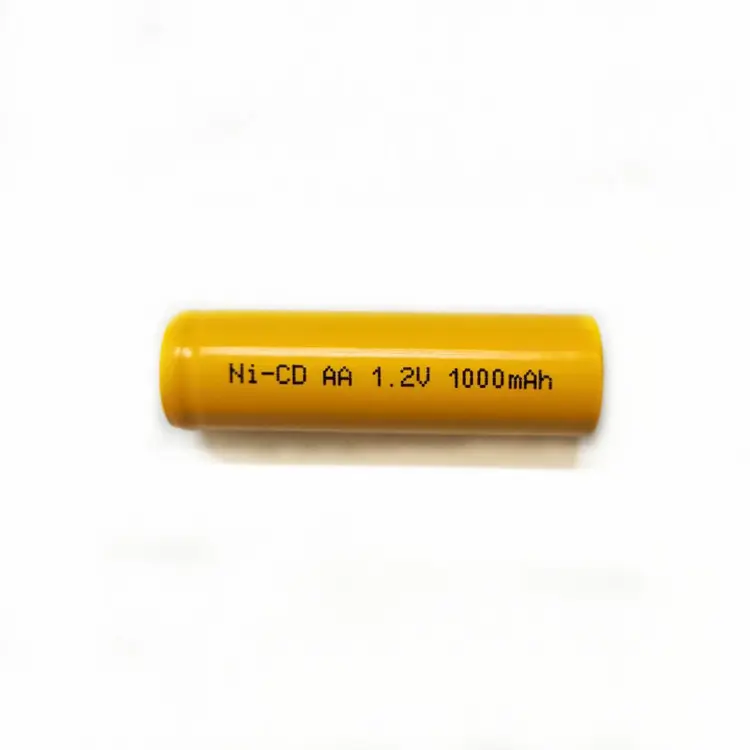 Ni-CD AA 1,2 V 1000 mAh wiederaufladbare batterie in Größe NiCD akku
