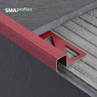 Profilé de bordure en aluminium SMAProfiles pour carrelage, moulure décorative en marbre, installation facile