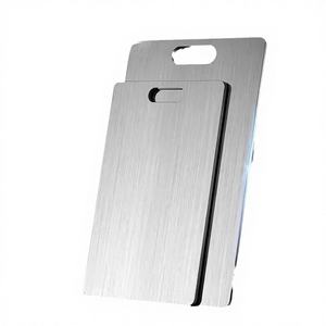 Wholesale Stainless Steel and Chopping Board Kitchen Household Thickened Double Sided Cutting Block Kneading Dough - Product Image 4