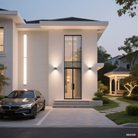 Applique murale LED extérieure étanche IP65 18W 5CCT réglable haut/bas pour maison, garage, patio, porche