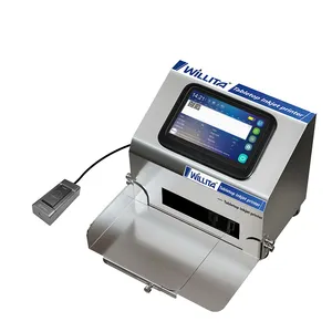 Impresora de inyección de tinta estática, máquina de codificación de lotes de alta tecnología, fecha de caducidad, número de lote