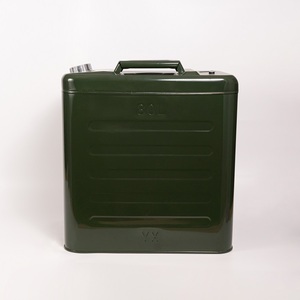 Bidon à <span class=keywords><strong>essence</strong></span> carré en <span class=keywords><strong>métal</strong></span> 10/15/20/25/30/35/40 litres Vert en fer pour carburant - Product Image 6