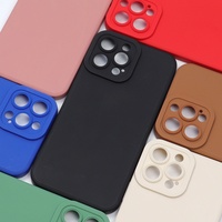 Charmante coque de téléphone en TPU anti-chute conception givrée tout compris Protection décontractée pour iPhone 15 Pro Max 800 modèles maison