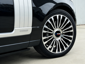 Jantes en alliage d'aluminium forgées FSB, finition noire usinée brillante et multi-rayons, personnalisation PCD ET - Product Image 3