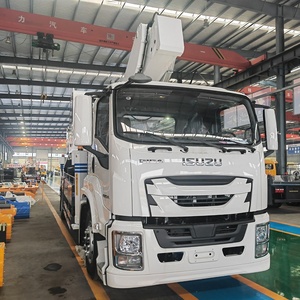 Plataforma de Trabajo Elevada Montada en Camión ISUZU GIGA de 45m, Plataforma Elevadora con Cesta - Product Image 3
