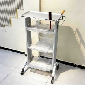 Nuevo Carrito de Peluquería de Aleación de Aluminio de Alta Gama, Gabinete de Almacenamiento de Herramientas para Peluquería - Product Image 2