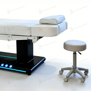 전문가용 전동 4모터 미용 진료 의자 스파 마사지 속눈썹 테이블 미용 페이셜 베드 - Product Image 5