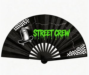 Abanico de papel de bambú personalizado para regalos de boda, Día de los Inocentes y Año Nuevo, abanicos plegables reutilizables para un estilo urbano - Product Image 4