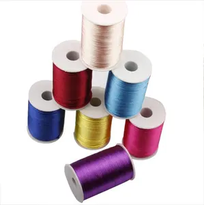 1mm 2mm Korea String Polyester Kordel zug China Knotens chnur