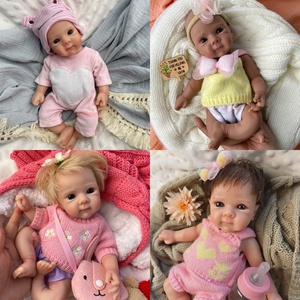ตุ๊กตาเด็กเกิดใหม่ Bettie ทำมือจากซิลิโคนทั้งตัว ขนาด 12/16 นิ้ว ตาเปิด น่ารัก สัมผัสเหมือนจริง มีน้ำหนัก  พร้อมผมสั่งทำพิเศษ จากโรงงาน - Product Image 5