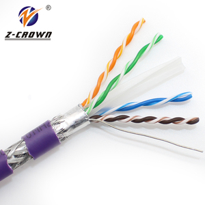 Owire marka 23awg 4pr 305m lszh stp s/<span class=keywords><strong>utp</strong></span> cat.6 cobre lan ile rohs rj45 bnc rg6 cat6 <span class=keywords><strong>utp</strong></span> 200m Ethernet kablosu - Product Image 3