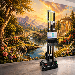 Nueva Impresora Automática de Pared con Tinta UV, Diseño Plegable 3200, Impresora <span class=keywords><strong>Comercial</strong></span> de Arte Mural, Impresora Vertical para Murales - Product Image 2