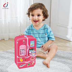 <span class=keywords><strong>Giocattolo</strong></span> Frigorifero per Bambini, Gioco di Ruolo per la Spesa, Frigorifero Educativo in Plastica a Doppia Porta - Product Image 4