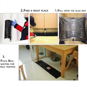 Trampa Plegable Grande para Ratones y Ratas con Pegamento, Tabla Repelente de Ratones para Interiores - Product Image 6