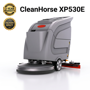 CleanHorse XP530E - <span class=keywords><strong>Fregadora</strong></span> <span class=keywords><strong>de</strong></span> Pisos a Batería con Disco Único <span class=keywords><strong>de</strong></span> 530 mm, Máquina Comercial para Limpiar Pisos <span class=keywords><strong>de</strong></span> Mármol y Azulejos - Product Image 1