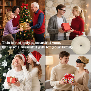 Décor de ferme moderne Vases sur pied en porcelaine <span class=keywords><strong>Vase</strong></span> <span class=keywords><strong>à</strong></span> fleurs <span class=keywords><strong>au</strong></span> <span class=keywords><strong>sol</strong></span> <span class=keywords><strong>Grand</strong></span> <span class=keywords><strong>vase</strong></span> en céramique pour le salon - Product Image 6