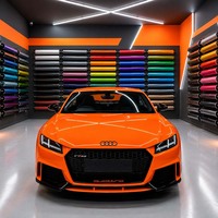 Film de protection de peinture TPU en plus de 800 couleurs, finition couleur OEM, résistant aux chocs, auto-réparateur, film vinyle automobile
