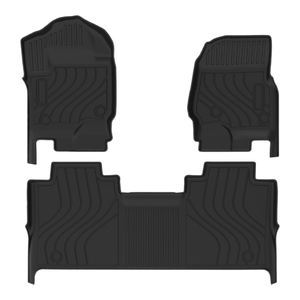 Juego Completo de 3 Tapetes de Piso Antideslizantes y Duraderos de TPE para Todo Clima, Estilo Ejecutivo, para F-250 <span class=keywords><strong>Super</strong></span> <span class=keywords><strong>Duty</strong></span> - Product Image 1