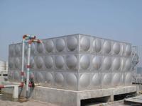 Réservoir d'eau en FRP/acier inoxydable/acier au carbone assemblé Équipement de stockage d'eau d'incendie Grand réservoir étanche Fabricant d'équipement de traitement de l'eau
