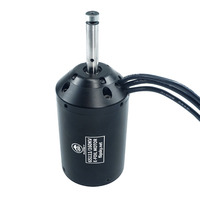Modar 3000W Inrunner Moteur à courant continu sans balais avec hélice 65111 160KV pour bateau de surf Propulseur sous-marin Hydro Efoil